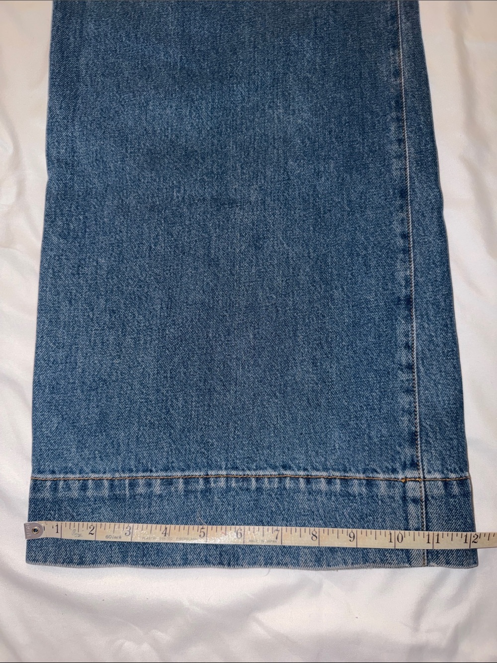 THE ROW Edna Indigo Wide Leg Jean, size 8 - Picture 15 of 16